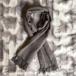 Grey Winter Scarf